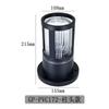 Lámpara de pared exterior de plástico ABS transfronteriza, impermeable, para balcón, puerta, pasillo, patio, iluminación de pared, lámpara de pared E27