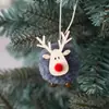 Celebridad de Internet Campana de árbol de Navidad Colgante Campana colgante de Año Nuevo Decoración de Navidad Colgante de timbre de puerta Campana de viento colgante de coche de Navidad Regalo