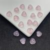 Cuentas de Cristal Checo Corazón de Durazno Pequeño 8mm Corazón Pequeño Material para Pulsera Collar DIY Accesorios de Joyería Paquete de Material para Abalorios
