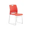 Silla de Entrenamiento y Silla de Conferencia Minimalista Nórdica con Forma de Lazo, Varios Estilos de Sillas de Plástico Apilables Exclusivamente para Suministro Transfronterizo