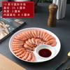 Plato Creativo Plato para Albóndigas Plato Sencillo para Cena con Plato para Vinagre Plato para Camarones Plato Blanco