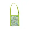 Nueva Bolsa de Playa Infantil Estampada Bolsa de Concha Niñas Niños Bolso Cruzado de Malla Bolsa Pequeña