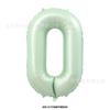 Novo Grande Balão de Filme de Alumínio Digital Verde Oliva de 40 Polegadas Crianças Adulto Festa de Aniversário Decoração de Celebração de Aniversário