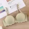 Ropa Interior de Caramelo de una Pieza Shumei para Niñas, Transpirable Push-Up Sexy que Retrae el Pecho Ajustable