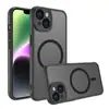 Adequado para Capa de Celular Magnética para iPhone 14 com Sensação de Pele Fosca Apple 15 Capa Protetora de Alta Qualidade para 16 Promax