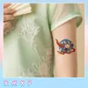 Adesivo de Tatuagem Coelho da Lua Desenho Animado Estilo Dunhuang Performance de Festival Adesivo Facial Infantil Impermeável Pintado Duradouro Adesivo de Decoração de Braço