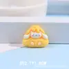 Perro de orejas grandes brillante de dibujos animados accesorios pegamento cremoso DIY funda para teléfono móvil caja de papelería Goka portalápices material decorativo niña