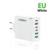 Cargador Rápido PD Multipuerto de 160W 3USB 3TYPE-C Regulaciones Europeas y Americanas Británicas Aplicable a Enchufe Apple Huawei Xiaomi