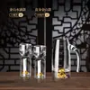 Dispensador de Licor de Cristal de Lujo de Gama Alta, Vasos Pequeños para Licor, Juego de Vasos de Chupito, Caja de Regalo para Uso en Casa