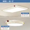 Lámpara de Techo Minimalista Italiana para Sala de Estar, Lámpara Minimalista Moderna para Dormitorio, Lámpara Rectangular Atmosférica para Recibidor, Lámparas para Toda la Casa con Protección Ocular