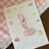 Nuevo Estilo Llavero de Nube Colorida Macarrón Flor Nube Estilo Fresco Colgante Funda de Auriculares Accesorio para Bolso