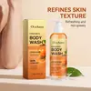 O Sabonete Líquido Refrescante de Caqui OCEAURA tem uma textura suave que limpa o corpo e a pele, produz uma espuma densa e deixa uma fragrância natural.