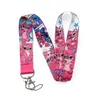 Lanyard de Dibujos Animados de Anime Stitch Cuerda para Colgar Teléfono Móvil Colgante Cinta de Transferencia Térmica de Poliéster Venta al por Mayor