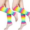 Accesorios de Fiesta Calientes Transfronterizos para Adultos de los 80 Cubre Pies de Lana Tejida Cubre Piernas calentador de piernas