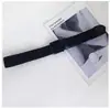 Cinto de Lona Feminino Decorativo Elástico Trançado Masculino Jeans com All-match Sem Furos Stretch Simples Moderno