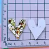 Pinza para el pelo con diamantes de imitación galvanizados, lazo de perlas, corazón, mariposa, dijes para zapatos, funda de teléfono, accesorios para ropa, piezas de plástico