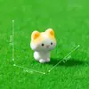 Figuras Creativas Lindas de Gatito y Conejo para Micro-Paisajismo, Decoración de Jardín DIY, Mini Adornos de Coche