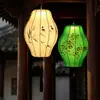 Nuevos Faroles Creativos de Tela Estilo Chino, Faroles Exteriores Estilo Chino, Luces Colgantes para Casas de Té, Pasillos y Zonas Escénicas, Adornos Colgantes Decorativos