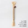 Juguetes para Gatos Hechos de Madera, Hierba Gatuna y Fruto de Agalla de Insecto; Palos para Jugar con Gatos; Palillos Limpiadientes de Hierba Raffia; Juguetes para gatos; Suministros para mascotas