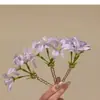 Grampo de Cabelo Flor de Tecido Estilo Coreano, Doce e Simples, Moderno e Elegante, Grampo de Cabelo de Alta Qualidade, Nicho e Único, Acessório de Cabelo Versátil para Mulheres