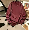 Camiseta de Manga Larga 100% Algodón para Hombre Otoño Moderna de Gama Alta Americana Holgada Casual Personalizable Uniforme de Clase para Hombre