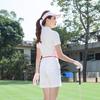 Ropa de Golf Nueva Camiseta para Mujer Top Estilo Coreano Ajustado a la Moda Deportivo Casual Manga Corta Polo Uniforme de Golf