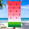 Toalha de Praia de Microfibra Colorida de Frutas de Verão, Absorvente de Água Impressa Digital de Secagem Rápida para Natação Adulto Toalha de Banho Toalha de Praia