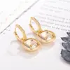 Pendientes de Zirconia Ámbar Lujo Accesible Pendientes de Nicho 2025 Nuevo Estilo Caliente Pendientes de Gama Alta Pendientes Únicos de Otoño e Invierno