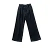 Pantalones de Lana Suaves y Perezosos, Pantalones Casuales de Primavera y Otoño, Pantalones de Punto para Hombre Rectos de Color Sólido Sueltos Engrosados con Caída