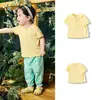 Camiseta de Manga Corta para Bebé Niña Balabala Top Ropa Nueva de Verano 2025 Dulce, a la Moda y Artística