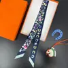 Estilo Caliente en Vivo Estilo Nuevo Bufanda Pequeña de Seda para Mujer Versátil Bufanda de Seda de Verano Cinta de Bufanda Regalo de Acompañamiento Joyería