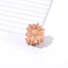 Tamaño pequeño 2 cm Pinza para el pelo de margarita dulce retro Pinza de agarre con acabado mate Pinza para flequillo Pinza de tiburón para el pelo Pinza para el pelo Accesorios para el cabello
