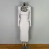 Conjunto de Duas Peças para Mulheres: Vestido Slip Bodycon Slim-Fit Transfronteiriço, Sexy, Maduro, Puro e Sedutor + Cardigã