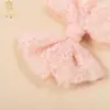 Pinza para el pelo de bebé con encaje calado elástico suave para niños europeos y americanos, lazo para bebé que no daña el pelo, pinza para el pelo, accesorios para el pelo de princesa