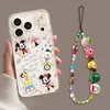 Funda creativa para iPhone 17 con temática de animales, 16 Pro Max transparente, 15 TPU, Apple 14 suave, 13 funda linda