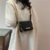 Bolso de Moda Retro Tendencia para Mujer 2025 Otoño Nuevo Estilo Simple Casual Bolso Cuadrado Pequeño Bolso de Hombro Versátil de Alta Gama
