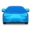 Cubierta Parasol para Coche, Funda para Coche de Tela Oxford, Forrada de Felpa, Protección Solar, Funda de Coche Engrosada, Cobertura Completa, Funda para Coche con Parasol y Protección contra la Lluvia