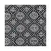 [Personalizado] Tecido Jacquard Tingido em Fio Poliéster-Algodão com Padrão de Estrela em Forma de Diamante para Bolsas Tote Vintage, Jaquetas, Coletes e Roupas