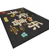 Alfombrillas de Entrada de Gama Alta, Felpudos, Felpudos Rojos Festivos para Puerta de Entrada, Alfombras Domésticas Elegantes Resistentes a Manchas Antideslizantes
