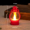Lámpara Mini Pony Retro LED Electrónica Portátil Lámpara de Vela Prop de Atmósfera Decorativa Luz Regalo de Cumpleaños Pequeño Adorno