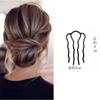 Cabelo Homem Preguiçoso Combinação Artefato Bola Ferro Grampo de Cabelo Simples Grampo de Cabelo Plugue de Cabelo Flor Botão Cauda Conjunto de Cabelo Ferramenta