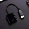 Cable Adaptador Hd de DP a VGA DisplayPort a VGA/HDMI/DVI Puerto Único Convertidor Hembra