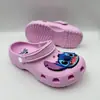 Sandalias para niños de punto de cruz con dibujos animados de marca compartida, zapatos con agujeros para niños y niñas, antiolor, sandalias para bebés, padres e hijos, pantuflas anti