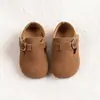 Zapatos de piel de ante para niñas, estilo primavera y otoño, zapatos para caminar para bebés, elegantes zapatos de princesa para niños pequeños, zapatos de suela blanda para caminar para bebés