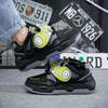 Novos sapatos masculinos da moda 2024 explosões de outono sola macia sola grossa aumentou moda casual tênis Joker sapatos casuais