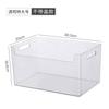 Caja de almacenamiento de escritorio caja para cosméticos máscara cesta para snacks caja organizadora caja transparente acrílica caja de almacenamiento para artículos domésticos varios