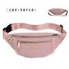 Cross-border elegante All-match cintura Bag feminino estilo coreano casual Oxford Cloth Shoulder Bag Multi-layer Change Mobile Phone Crossbody Bag