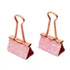 ¡Novedades Calientes en Venta! Clips de Carpeta Creativos con Purpurina, Clips para Papel Metálicos, Papelería de Oficina, Clips para Recibos, Clips para Agendas Venta al Por Mayor