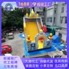 Gran Tobogán Inflable Seco Robótico de Doble Carril para Festival