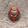 Pulsera Estilo Chino con Cinabrio y Arena Dorada Púrpura, Unisex, Bolsa de la Suerte para el Año de Nacimiento, Pixiu, Pulsera de Arena Dorada Púrpura de Bajo Contenido, Mayoreo